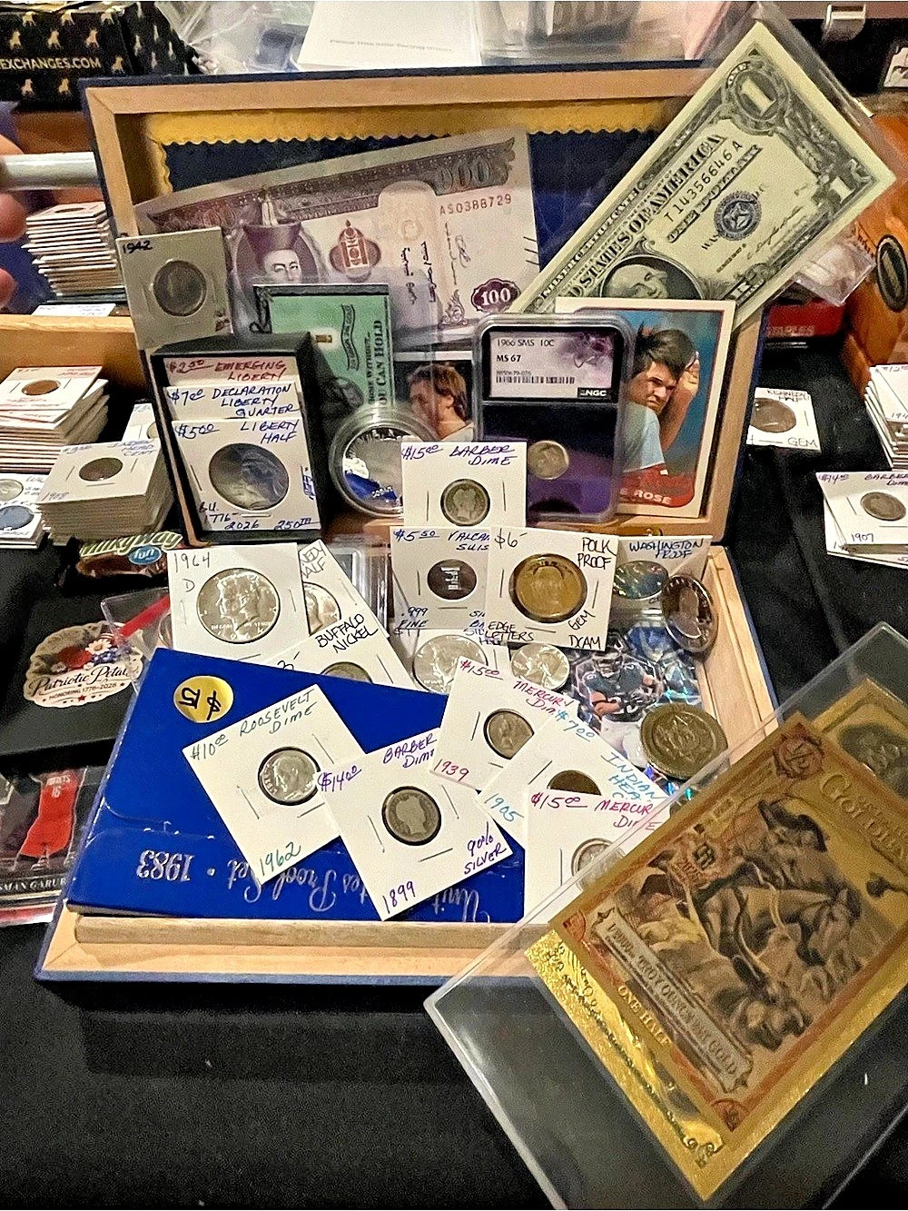 Estate Silver Coin & Old Note Collection! 250 years of history!